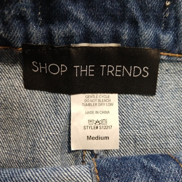 Button Down Jean Skirt - Picture 2 of 3